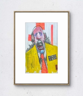 Páginas de cuaderno de bocetos aleatorias: deportes: papel: neoexpresionismo único 6x19 Foto 1 de 4