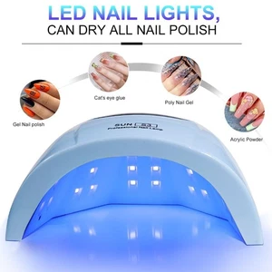 LAMPADA FORNETTO UNGHIE UV LED 88W PROFESSIONALE RICOSTRUZIONE GEL SEMIPERMANENT - Foto 1 di 9