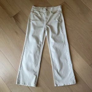 AYR The Secret Sauce Denim Cream Jeans Straight Women’s 31x29 - Picture 1 of 7