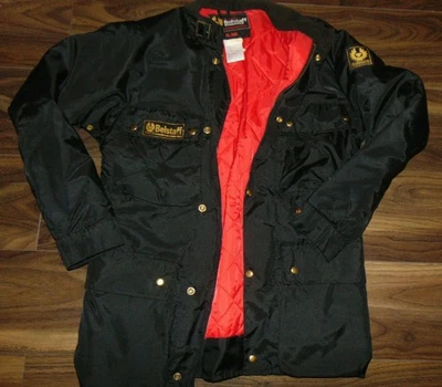 Belstaff Boys Black Coat Waterproof Water Resistant Warm Autumn Winter Size XL — 第 1/4 张图片