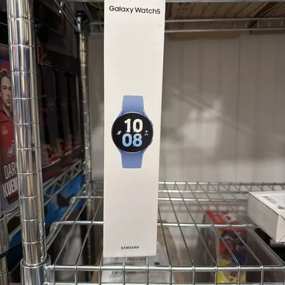 Samsung Galaxy Watch 5 five 44mm Blue smart SM-R910 Bluetooth Wi-Fi GPS 🔥NEW🔥 - Image 1 of 2