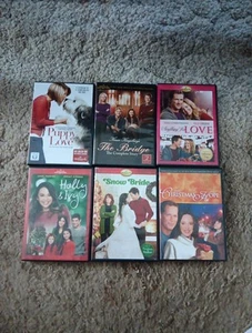 5 Hallmark Dvds Christmas , Love, Ext, + 1 Christmas Dvd 6 Dvds - Imagen 1 de 2