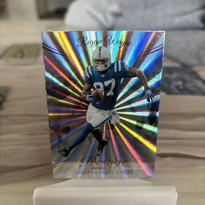 2024 Panini Prestige Reggie Wayne #133 Xtra Points Sunburst Colts SP - Image 1 of 2