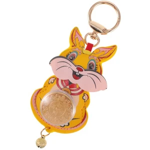 Metall Schlüsselanhänger für Dekoration Gepäck Anhänger Chinesisches Neujahr Hase der - Bild 1 von 12