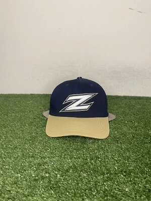 Akron Zips hat cap fitted small s/m blue gold lightweight breathable mens 1 - Image 1 of 4