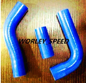 Blue Silicone  Hose For Aftermarket Hilux LN106/111/107 LN130 LN106/111/107/130  - Picture 1 of 7