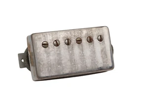 PAF de níquel envejecido - Cubiertas Humbucker 49,2 mm espaciado cantidad 1 - Imagen 1 de 5