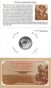 The Heroes of the Raid on Tokyo $5 Commemorative Coin - Picture 1 of 2