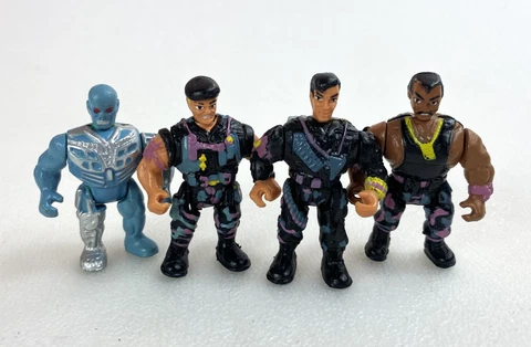 Night Sharks Vintage Military Muscle Men Mini Figure Lot Set 1993 90s OSFTM Cover