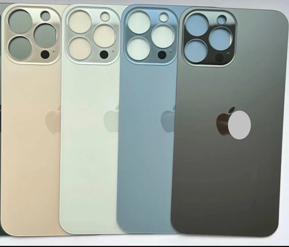 iPhone 13 Pro Max Backcover  Glas Rückseite mit Kleber Und Logo - Bild 1 von 1