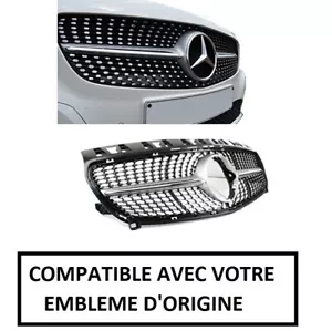 Calandra Diamante Mercedes Classe a W176 Look Cla Phase 1 De 2012 a 08/2015 - Picture 1 of 1
