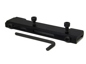 C-MORE Systems Railway Base with 2 Clamps,Black - Picture 1 of 1