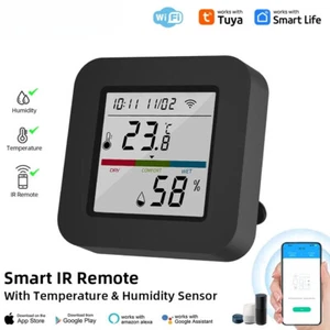 Universial Remote Control with Temperature Humidity Sensor For Air Conditioner - Picture 1 of 21