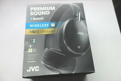 JVC Wireless Bluetooth Foldable Noise Canceling Over Ear HA-S90BN Headphones .   - Image 1 of 4