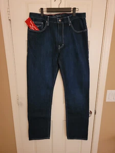 Kimes Ranch Thomas Jeans Mens 36x34 Blue Denim Straight Western Made USA NWT - Picture 1 of 10