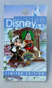 DISNEY WDW HIDDEN DISNEY ADVENTURERS CLUB MINNIE MOUSE PIN ON CARD LE 2500 - Picture 1 of 2
