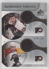 2005 SP Game Used Edition Authentic Fabrics Dual /100 Keith Primeau Simon Gagne