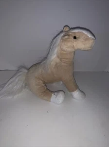 Wishpets Tan White Pony Horse Plush Stuffed Animal 12” - Picture 1 of 3