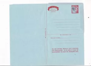 VTG JAMAICA AIR LETTER POSTAL COVER W/ QUEEN AND DOCTOR BIRD UNUSED VG CONDITION - Picture 1 of 2