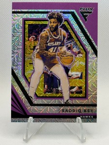 2022-23 Panini Flux #89 Saddiq Bey (Mojo Refractor)