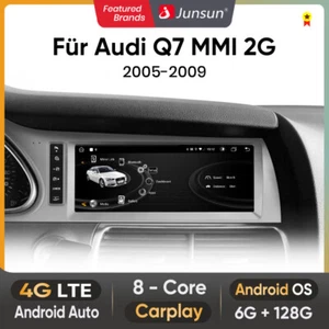 Radio de coche 6+128G 10,25” Carplay GPS Navi para Audi Q7 Van MMI 2G 4L 2005-2009 DE - Imagen 1 de 9
