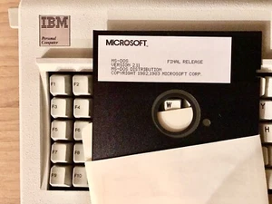Vintage MS-DOS Floppy Disks 5.25 360K Computer IBM compatible Vintage - Photo 1/17