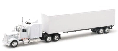 NEW RAY KENWORTH W900 DRY VAN TRAILER LONG HAUL TRUCKER 1:43 SCALE - Image 1 of 2