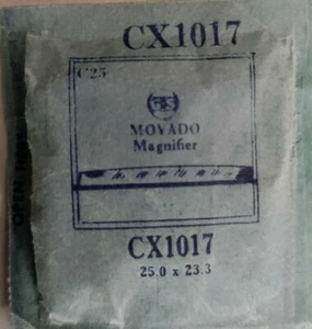 CX1017 Movado Magnifier crystal - Picture 1 of 1