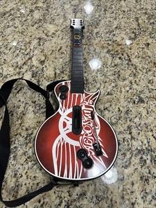 Red Octane Guitar Hero Les Paul Wireless Controller Playstation Aerosmith - Picture 1 of 4