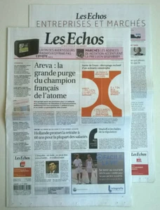 LES ECHOS du 13 décembre 2011 - Areva : la grande purge du champion de l'atome - Picture 1 of 11