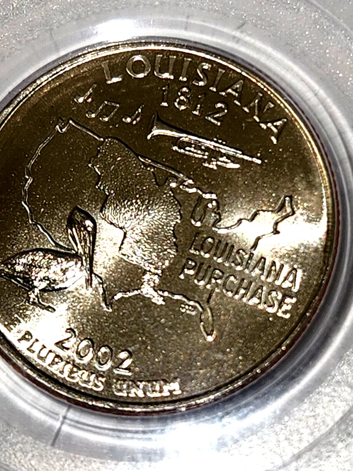 2002 P Washington Quarter - PCGS MS68 Louisiana - Image 1 of 4