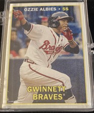 2016 TOPPS HERITAGE MINORS OZZIE ALBIES BRAVES RC