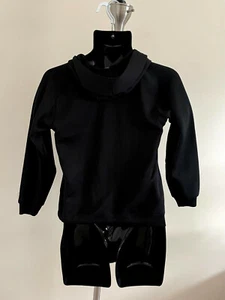 Adidas Boys Black Active Wear Gym Hoodie Size M (10/12) Medium - Picture 1 of 2