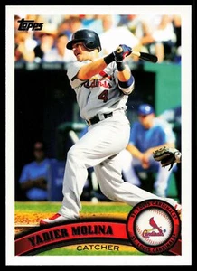 2011 Topps Yadier Molina Cardinals #90 - Picture 1 of 2