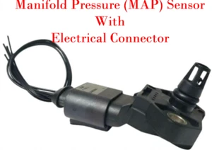 Map Turbocharger Boost Sensor W/Connector Fits: VW Beetle Golf Jetta 2002-2006 - Bild 1 von 8