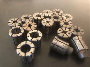 17 Erickson Gewindebohrer Spannzangen meist unleserliche Schrift kann Größen nicht erkennen - Bild 1 von 8