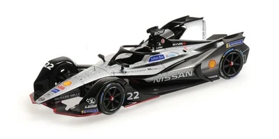 1:43 Minichamps Formula E Season 5 Nissan E.Dams Oliver Rowland 414180022 Modell - Immagine 1 di 2
