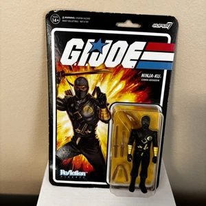 G.I. Joe Super 7 ReAction Ninja-Ku 3.75" Action Figure (Target Exclusive) - Picture 1 of 2