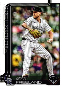 2025 Topps Series Two - #407 Kyle Freeland - Rockies - Picture 1 of 2
