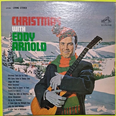 Christmas With Eddy Arnold LP EXCLNT RCA Victor Label LSP 2554 - Image 1 of 4