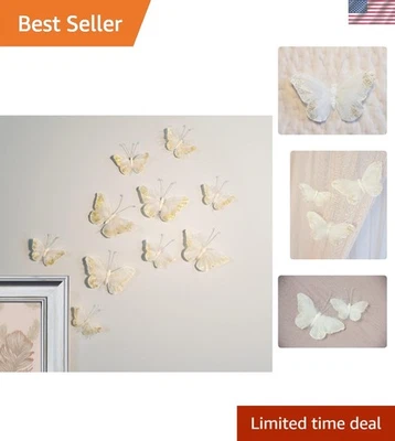 Magical 3D Butterfly Decals -  Feather Art for Kids’ Rooms & Nurseries - Image 1 of 4