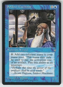 Soldevi Machinist U Ice Age MTG - Picture 1 of 2