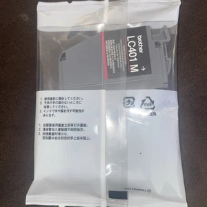Genuine Brother OEM Ink Cartridge LC401 M Magenta - Sealed - Picture 1 of 2