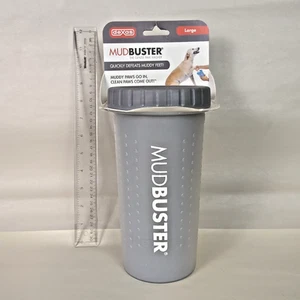 Dexas NEW Large Mudbuster Portable Dog Paw Mud Dirt Washer Muddy Feet Cleaner - Picture 1 of 4