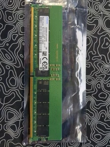 32GB Samsung DDR5 PC5-4800 RDIMM 288 ECC Reg RAM M321R4GA0BB0-CQKDG 4800R Memory - Picture 1 of 1