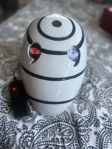 Naruto Obito Uchiha Tobi LED Cosplay Mask Helmet Sharingan Eye Akatsuki Prop - Picture 1 of 4