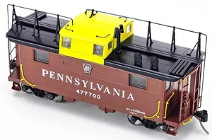Bowser 43378 HO Scale N5b Caboose PRR #477767 Shadow Keystone w/ TrainPhone - Picture 1 of 1