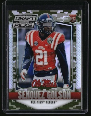 2015 Panini Prizm Collegiate Draft Picks #237 Senquez Golson Prizms Camo #/199 - Image 1 of 2