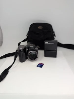 Kodak EasyShare Z7590 5.0MP 10x Zoom Digital Camera w/Accessories TESTED - Image 1 of 4