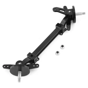 1/14 Aluminum Front End Steering Axle Steering Rod for Tamiya RC Tractor Truck - Foto 1 di 18